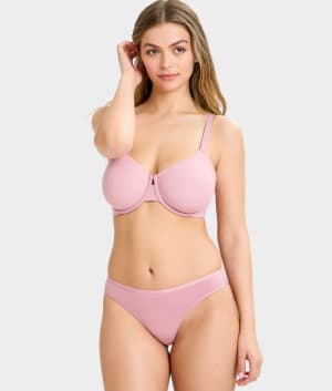 The Easy Everyday Cotton Thong: undefined