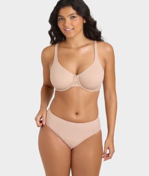 The Easy Everyday Lace Hi-Leg Brief: undefined