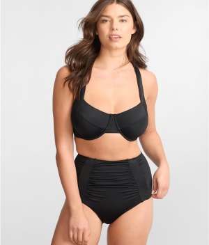 The Slimming Retro Bikini Bottom: undefined
