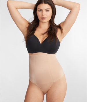 The High-Waist Thong Shaper: undefined