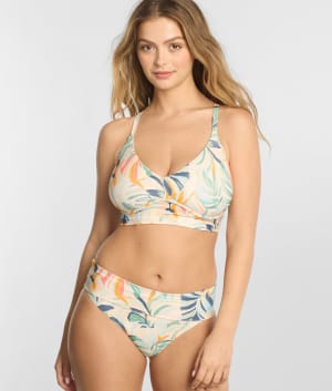 Longline Underwire Bikini Top: undefined