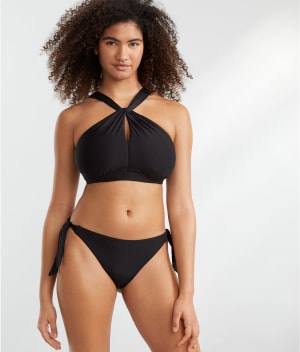 High-Neck Bikini Top: undefined