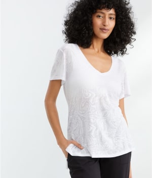 Activewear Everywhere Burnout T-Shirt: undefined