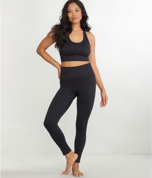 Seamless Rib Leggings: undefined