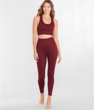 Seamless Rib Leggings: undefined