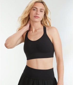 Studio Soft Strappy Back Sports Bra: undefined