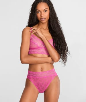 Lace Kiss Hi-Cut Brief: undefined