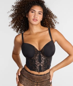 Lightly Lined Bustier: undefined