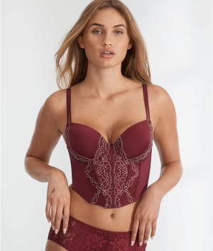 Lightly Lined Bustier: undefined