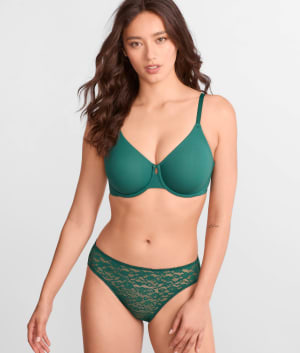 Allover Lace Bikini: undefined