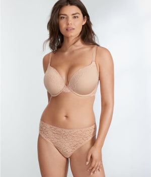 Allover Lace Bikini: undefined