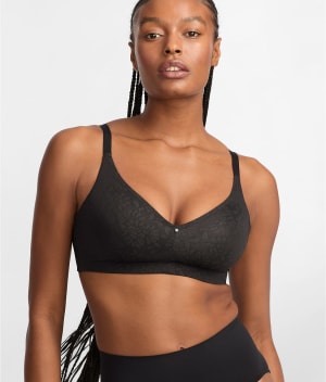 Comfort Chic Back Smoothing Wire-Free Bra: undefined