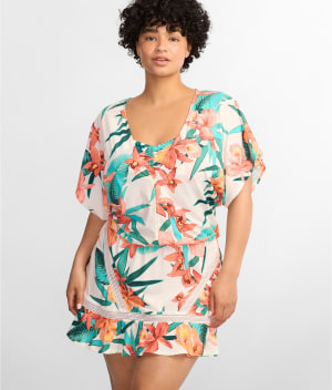 Island Flora Adore Cover-Up: undefined
