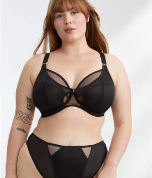 Kintai Plunge Bra: undefined