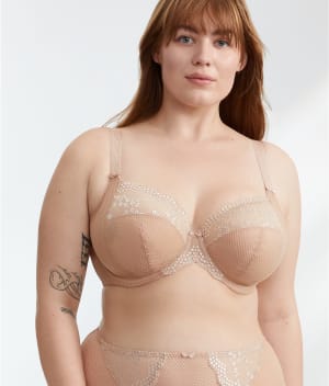 Charley Side Support Plunge Bra: undefined
