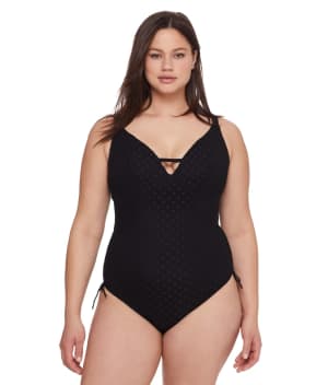 Plus Size Bazaruto One-Piece: undefined