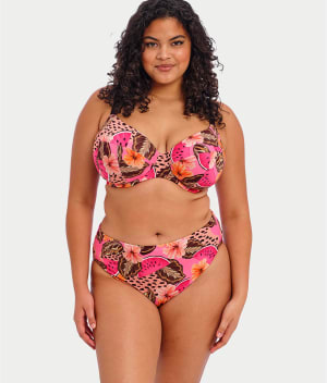Plus Size Cabana Nights Mid-Rise Bikini Bottom: undefined