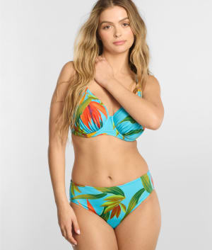 Pichola Mid Rise Bikini Bottom: undefined