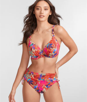 Playa Del Carmen Gather Full Cup Bikini Top: undefined