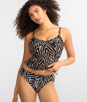 Silhouette Island Mid Rise Bikini Bottom: undefined