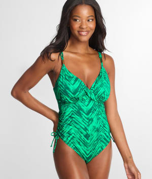 Punta Mita Plunge Underwire One-Piece: undefined