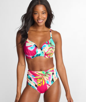 Carabelita Gather Full Cup Bikini Top: undefined