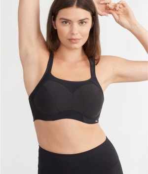 High Octane High Impact Underwire Sports Bra: undefined