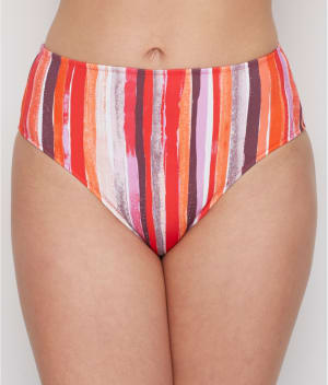 Bali Bay High-Waist Bikini Bottom: undefined