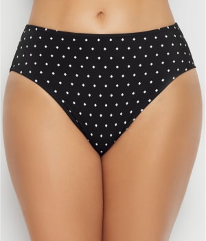 Jewel Cove High-Waist Bikini Bottom: undefined