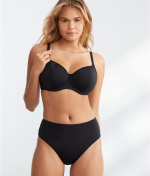 Jewel Cove High-Waist Bikini Bottom: undefined