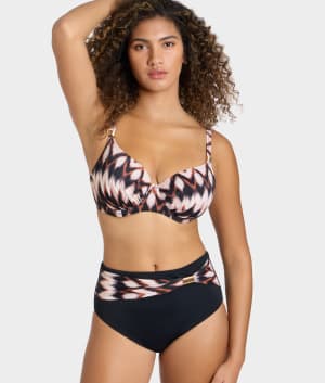 Sabana High-Waist Bikini Bottom: undefined