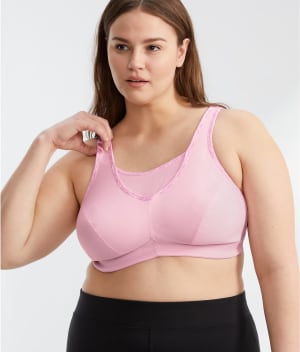No-Bounce Cami Wire-Free Sports Bra: undefined