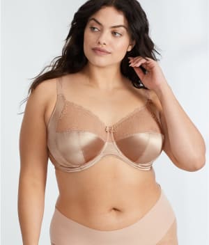 Cassie Full Cup Side Support Bra: undefined