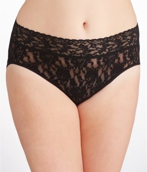 Plus Size Signature Lace French Brief: undefined