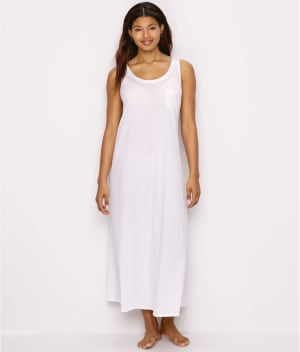 Cotton Deluxe Long Tank Gown: undefined