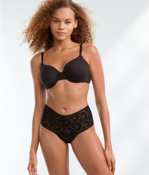 Signature Lace Retro Thong: undefined