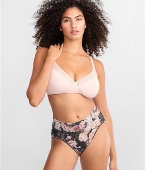 Signature Lace Printed French Brief: undefined