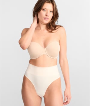 Luxe Smoothing High-Waist Thong: undefined