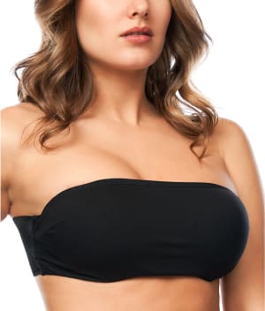 Backless Bandeau Wing Bra: undefined