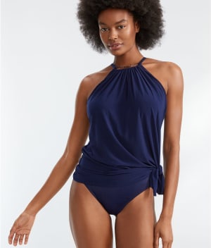 Solid Parker Convertible Underwire One-Piece: undefined