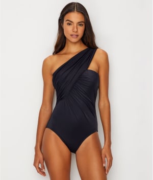 Solid Goddess Underwire One-Piece: undefined