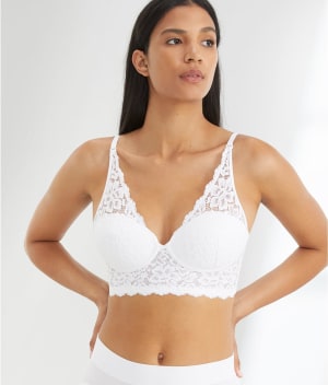 Casual Comfort Convertible Longline Bralette: undefined