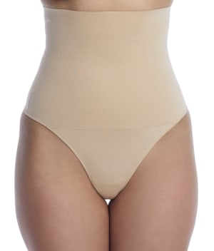 Firm Control Tame Your Tummy High-Waist Thong: undefined