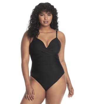 Rock Solid Captivate Underwire One-Piece: undefined