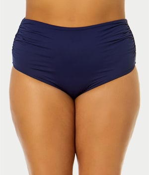 Plus Size Live In Color Convertible Bikini Bottom: undefined