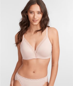 Simply Lace Contour Plunge Bra: undefined