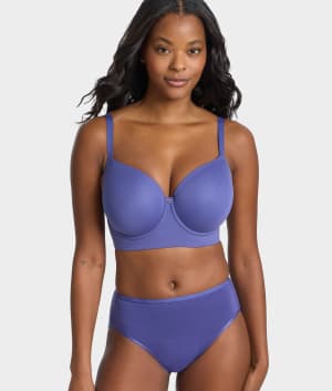 The Easy Everyday Cotton High-Leg Brief: undefined