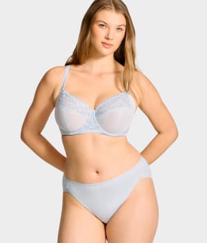Narrow Lace Trim French Cut: undefined