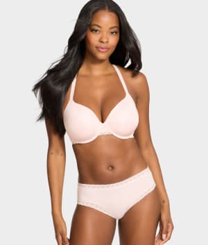 Narrow Lace Trim Bikini: undefined