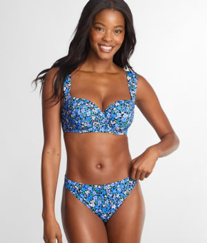 Posy Underwire Balcony Bikini Top: undefined
